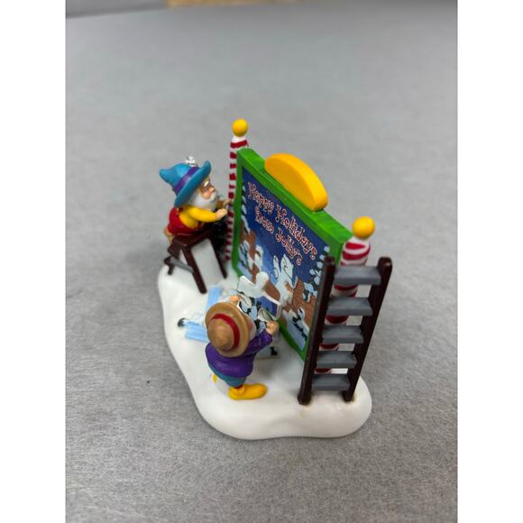 Department 56 North Pole Series "A Puzzling Sign" Accessory 799952- Retired 2007 - Picture 6 of 8